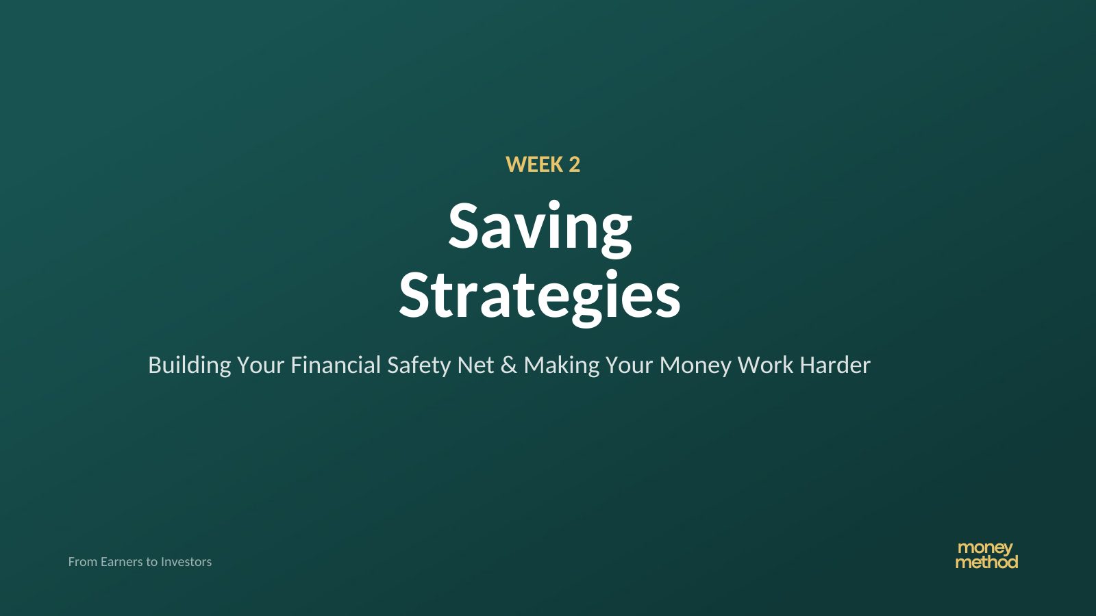 Week 2 slide