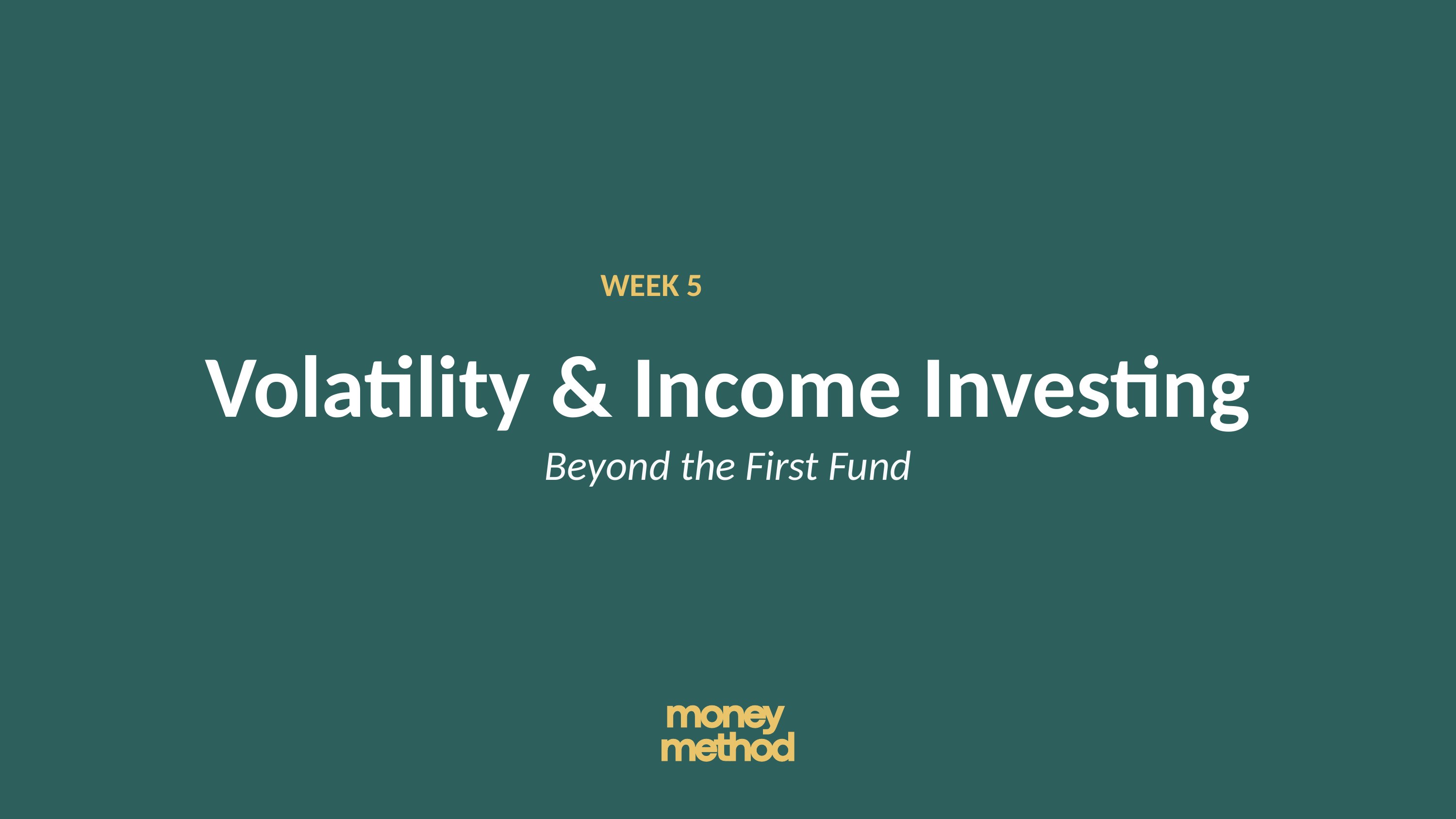 Week 5 slide