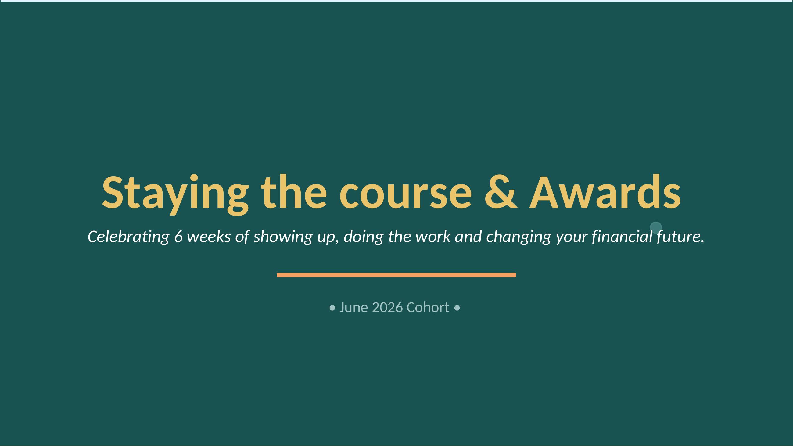 Week 6 slide